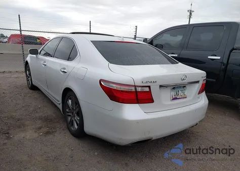 2007 Lexus Ls 460 from USA, damaged, VIN JTHBL46F875032256